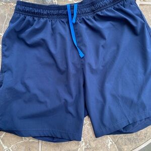 Layer 8 Navy Blue Athletic Shorts